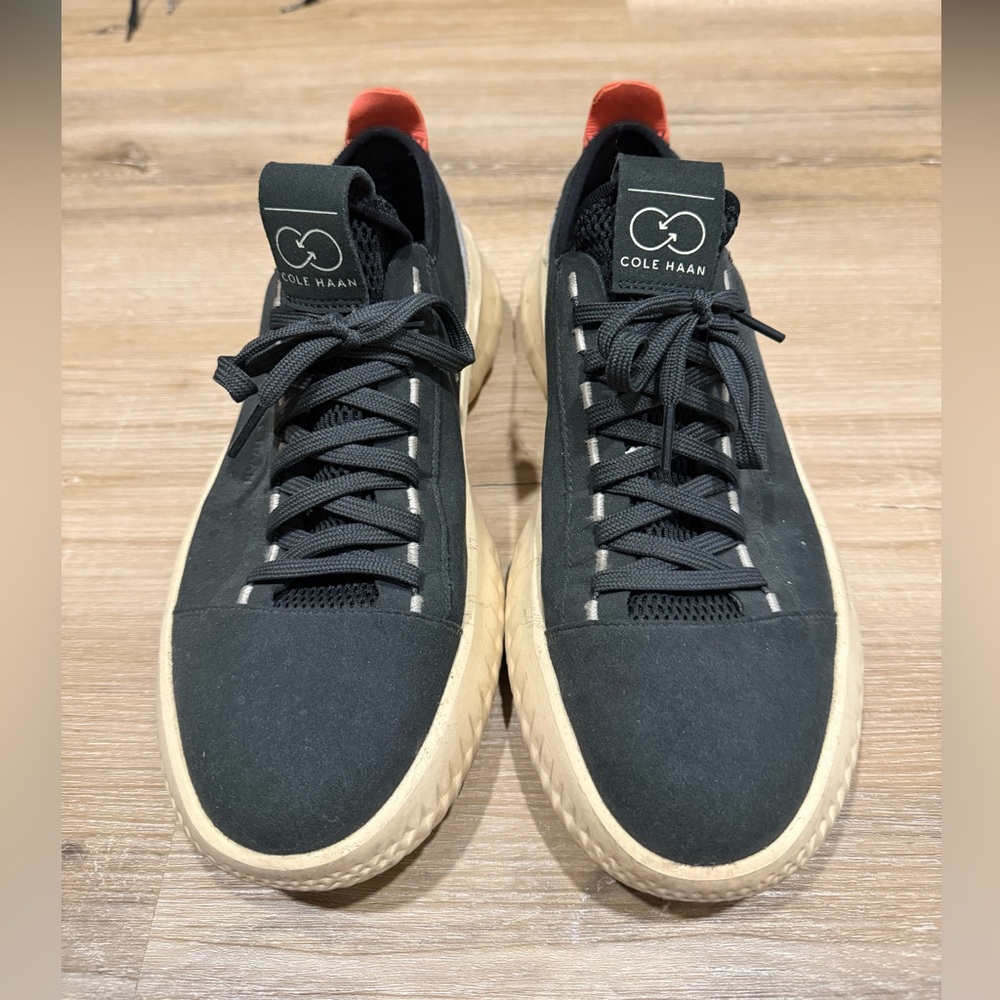 Cole Haan Men's Black and Tan Sneakers